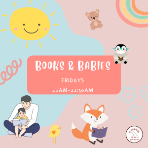 Books & Babies (0-30 months) -Rossland @ Rossland Library