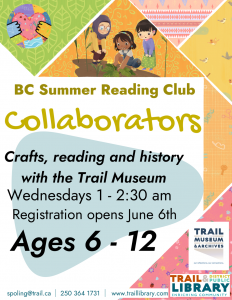 Collaborators Reading Club (Ages 6-12) - Trail @ Trail Library